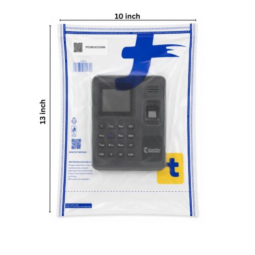 10×13 inch flipkart branded with bracode transparent non pod polybag double seal