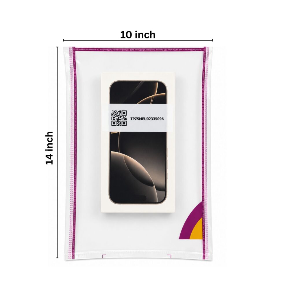 meesho 10x14 inch transparent non pod polybag markrtd