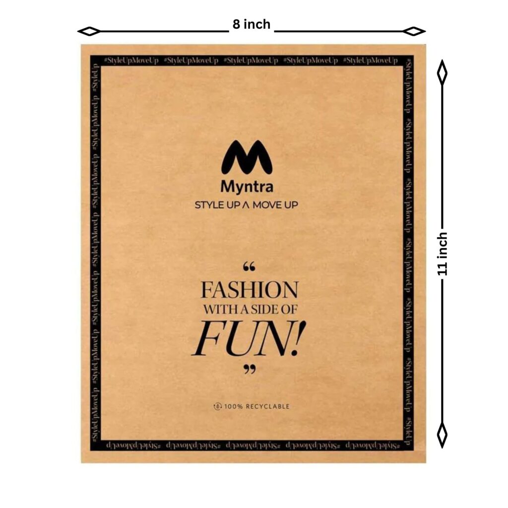 8x11 inch myntra polybag markrtd
